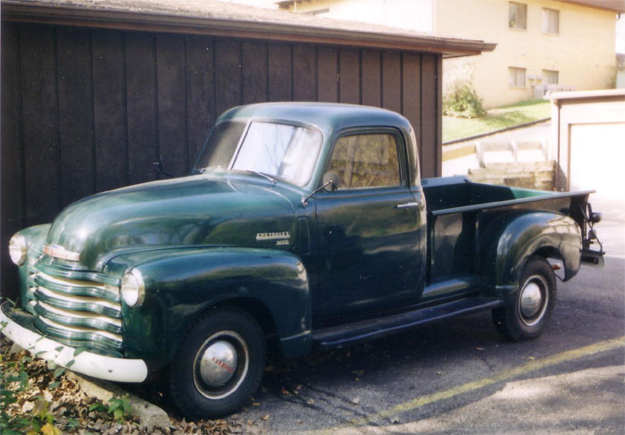 1950 chevy 3600 truck